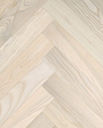 Ash Herringbone Parquet Esta Elegant Nordic 600 mm extra matt lacquered