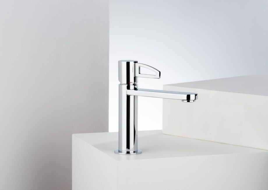 Basin mixer Emmevi Ade 78003 with click-clack waste, chrome, holed lever Basin mixer Emmevi Ade 78003 with click-clack waste – 4