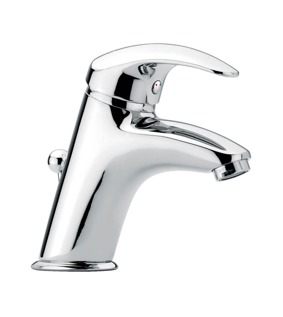 Basin mixer Emmevi Anubis 7003 with pop-up waste, chrome Basin mixer Emmevi Anubis 7003 with pop-up waste