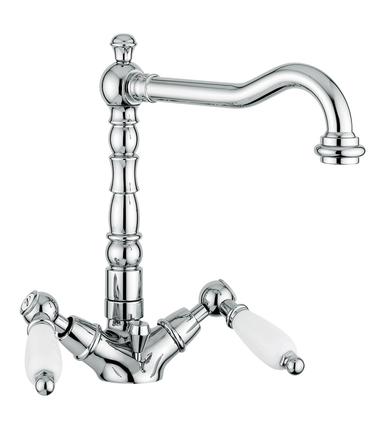 Basin mixer Emmevi Decò Ceramic 121613 with pop-up waste