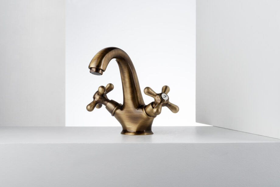 Basin mixer Emmevi Decò Classic 12013 with pop-up waste, bronze Basin mixer Emmevi Decò Classic 12013 with pop-up waste – 3