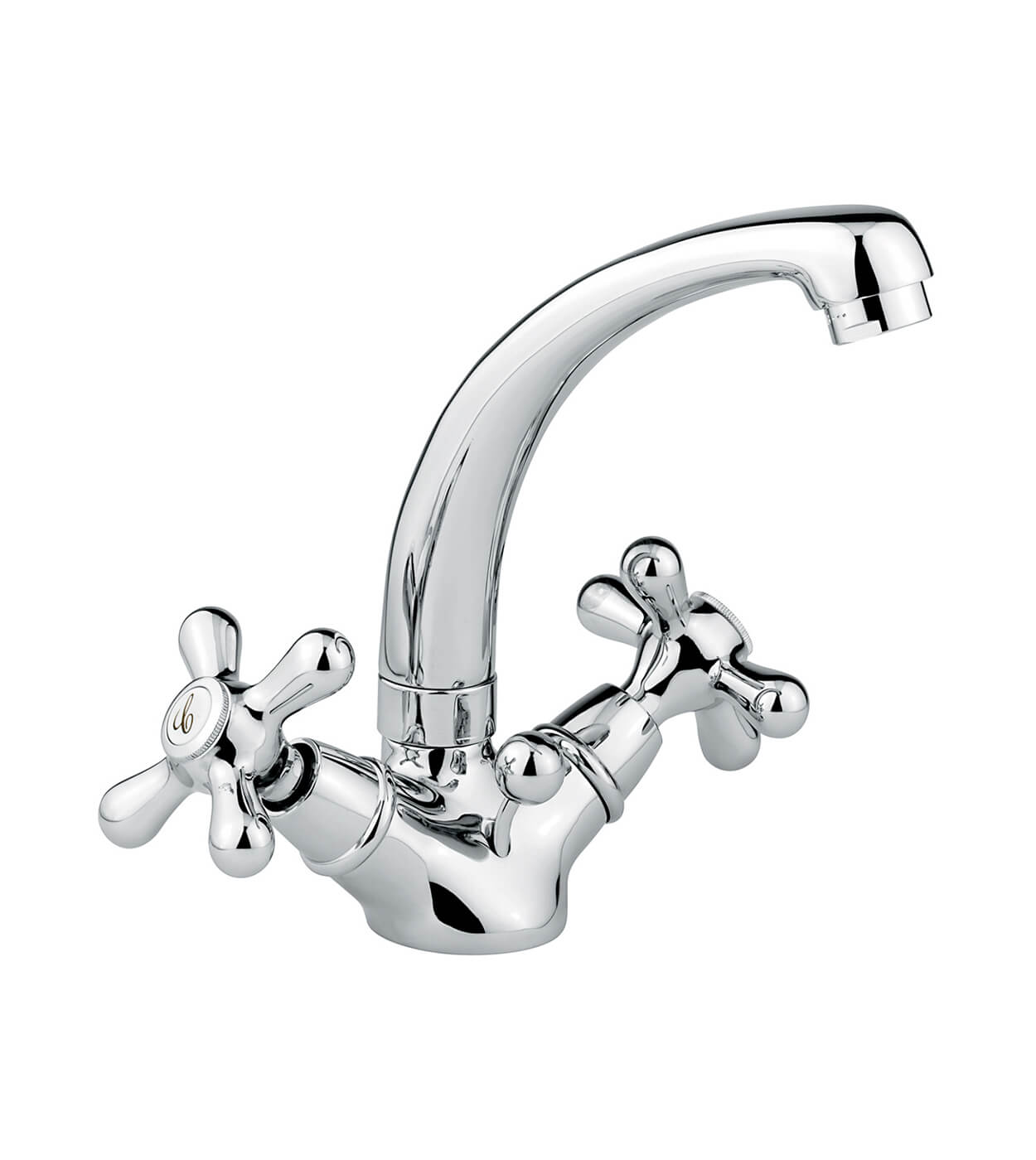 Basin mixer Emmevi Decò Classic 12913 with pop-up waste