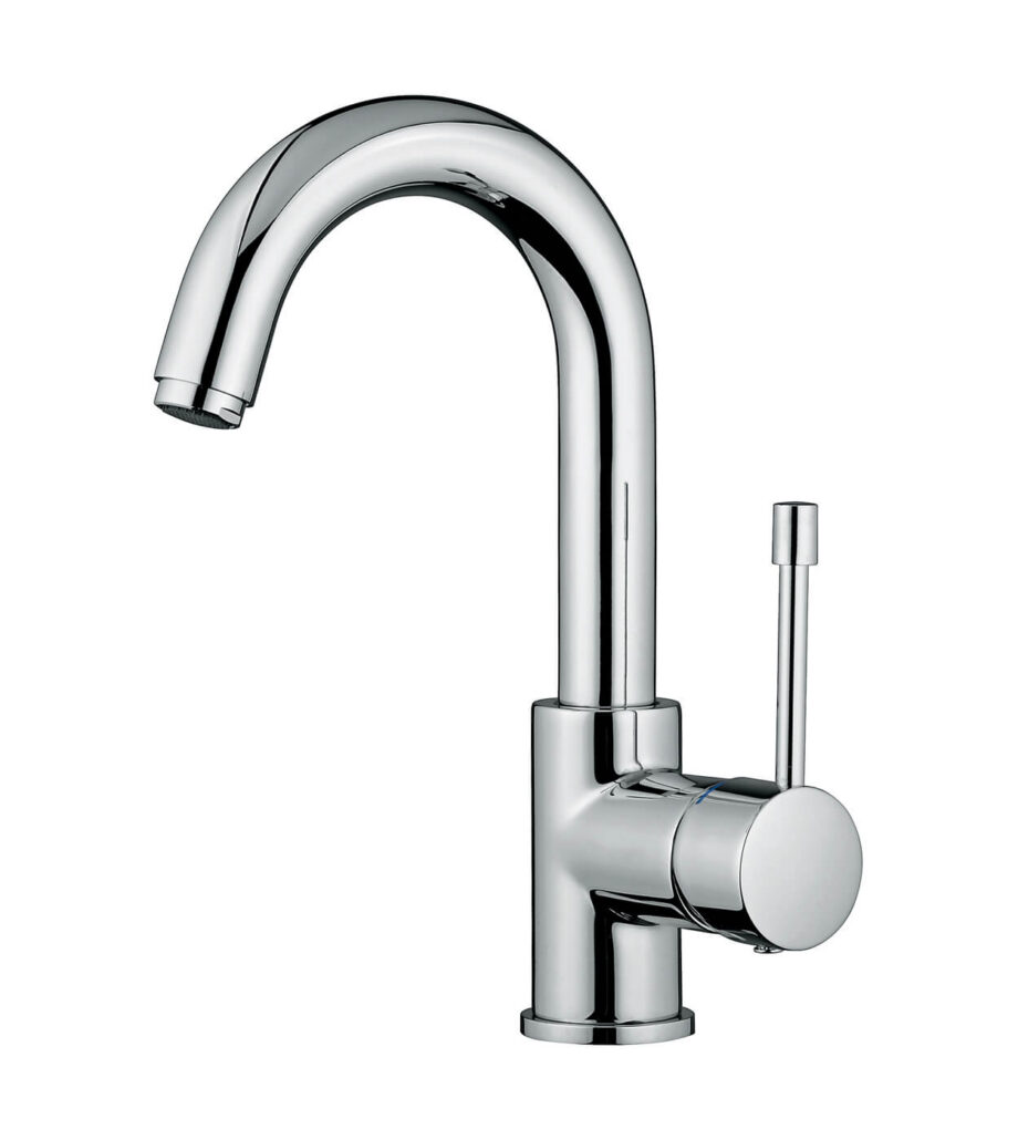 Basin mixer Emmevi Eden 71043 with click-clack waste, chrome Basin mixer Emmevi Eden 71043 with click-clack waste