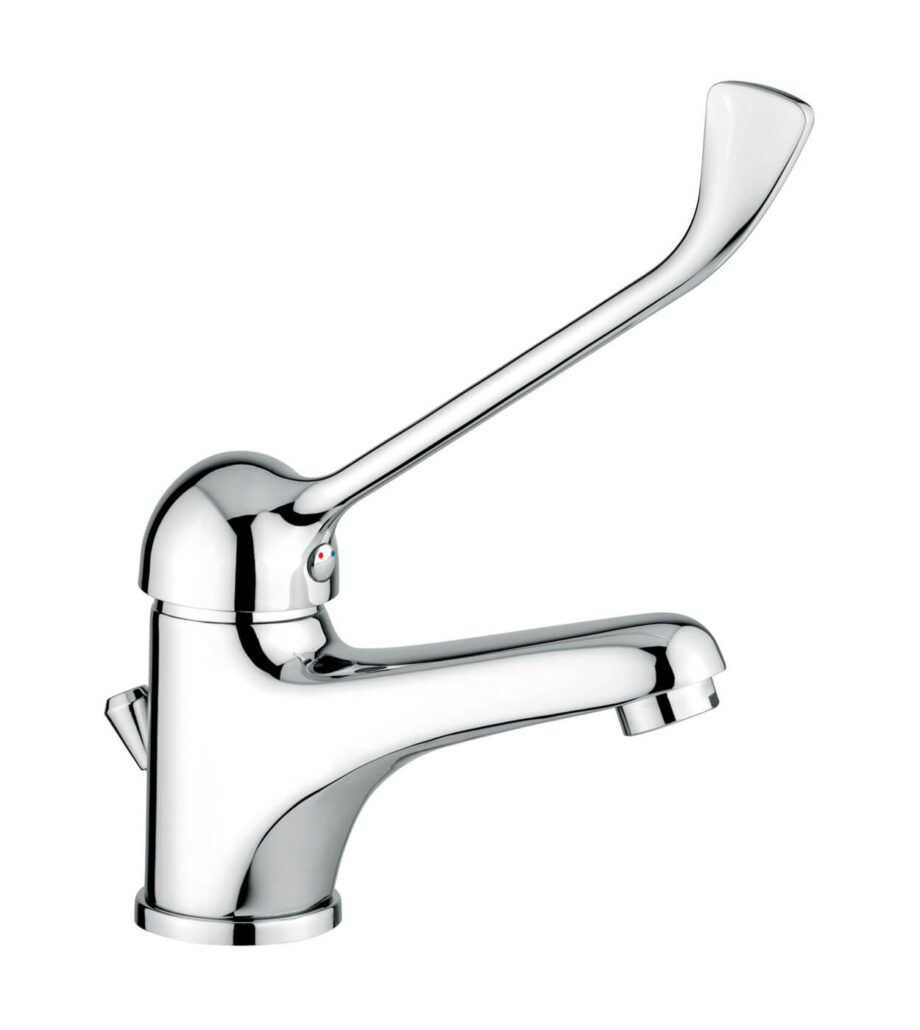 Basin mixer Emmevi Giglio 8003 with pop-up waste, chrome, long lever Basin mixer Emmevi Giglio 8003 with pop-up waste – 2