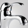 Basin mixer Emmevi Harmony 22003 with pop-up waste, chrome Basin mixer Emmevi Harmony 22003 with pop-up waste – 4