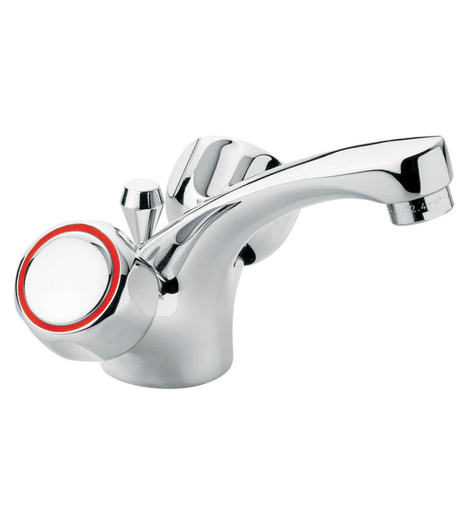 Basin mixer Emmevi Sole 15013 with pop-up waste, chrome Basin mixer Emmevi Sole 15013 with pop-up waste