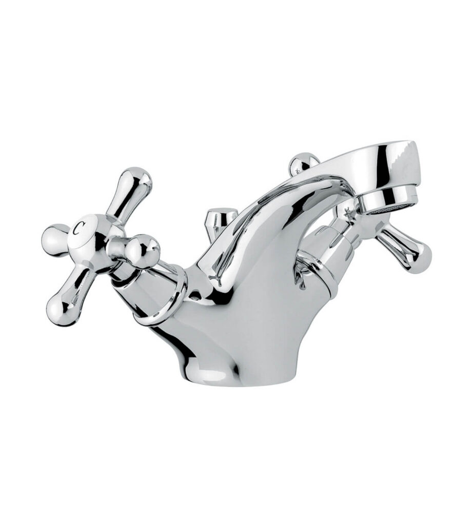 Basin mixer Emmevi Stella 17013 with pop-up waste, chrome Basin mixer Emmevi Stella 17013 with pop-up waste