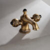Basin mixer Emmevi The One Cloe 98003 with pop-up waste, bronze, with black crystal Basin mixer Emmevi The One Cloe 98003 with pop-up waste – 5