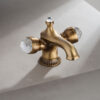Basin mixer Emmevi The One Leda 98003 with pop-up waste, bronze, with clear crystal Basin mixer Emmevi The One Leda 98003 with pop-up waste – 3