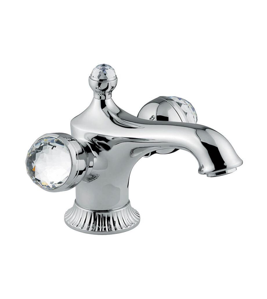 Basin mixer Emmevi The One Leda 98003 with pop-up waste, chrome, with clear crystal Basin mixer Emmevi The One Leda 98003 with pop-up waste – 2