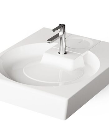 Basin over Washing Machine PAA CLARO GRANDE 60x75 cm