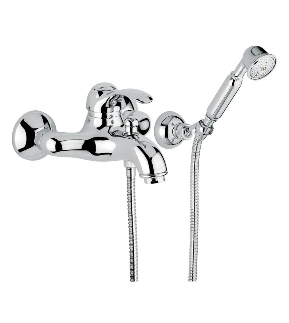 Bath mixer Emmevi Harmony 22001, chrome, mixer + shower set Bath mixer Emmevi Harmony 22001 – 2