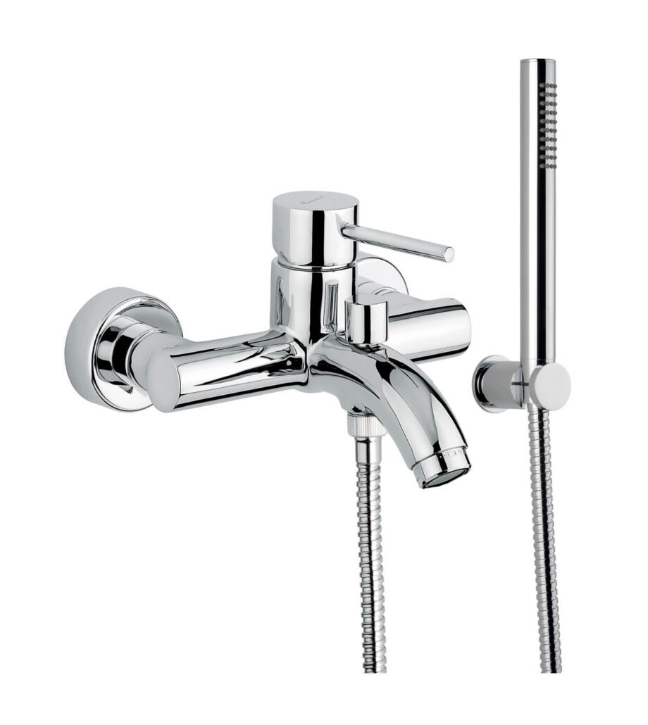 Bath mixer Emmevi Piper 45001, chrome, mixer + shower set Bath mixer Emmevi Piper 45001 – 2