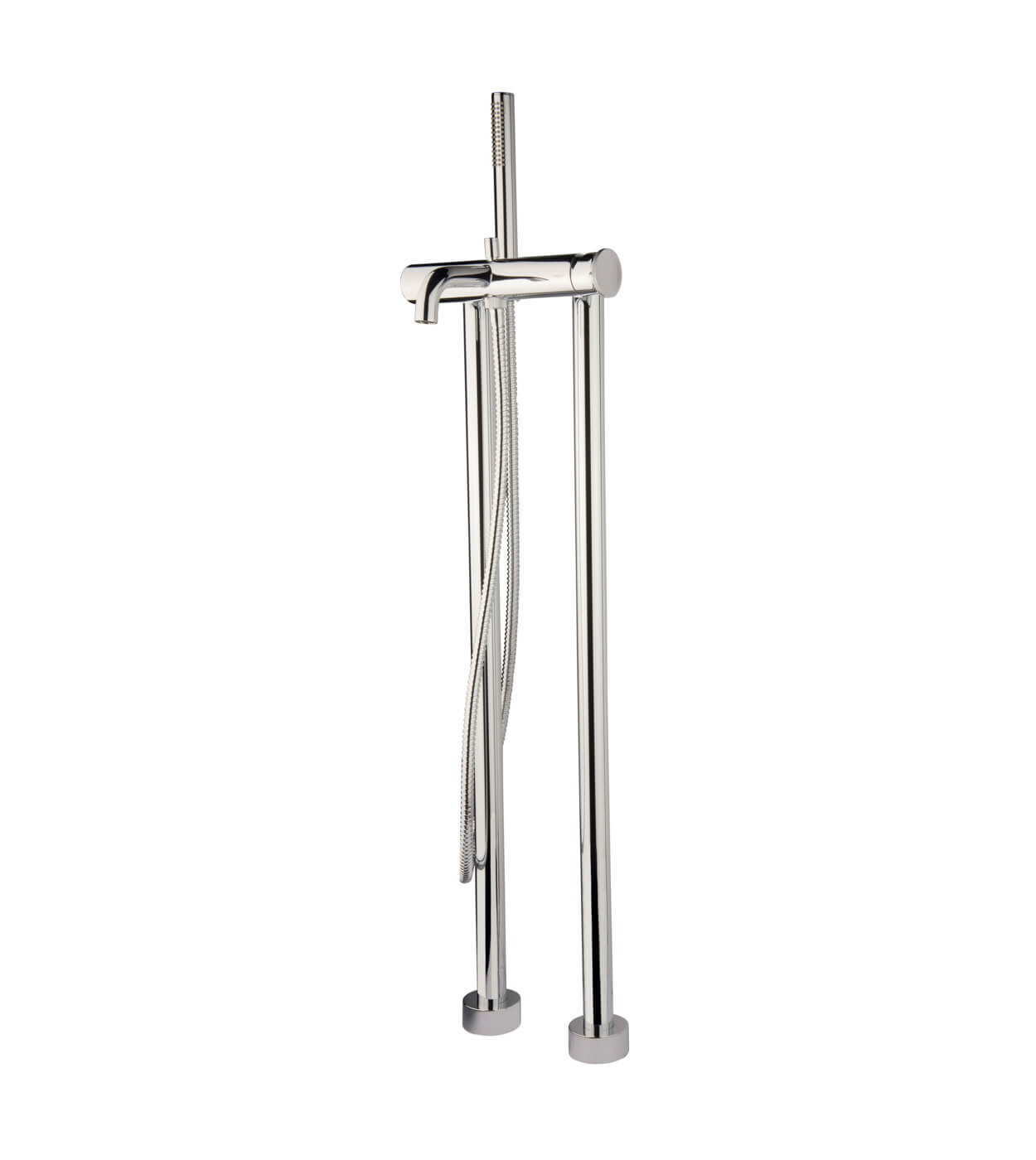 Bath mixer on floor columns Emmevi Filobrass 8500128 with hand shower – 3