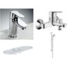 Bathroom set Grohe BauEdge, chrome Bathroom set Grohe BauEdge, chrome