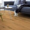 Oak parquet flooring Bauwerk Casapark Oak 56 brushed matt lacquered 181mm – 2