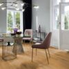 Oak parquet flooring Bauwerk Casapark Oak 56 brushed matt lacquered 181mm – 4