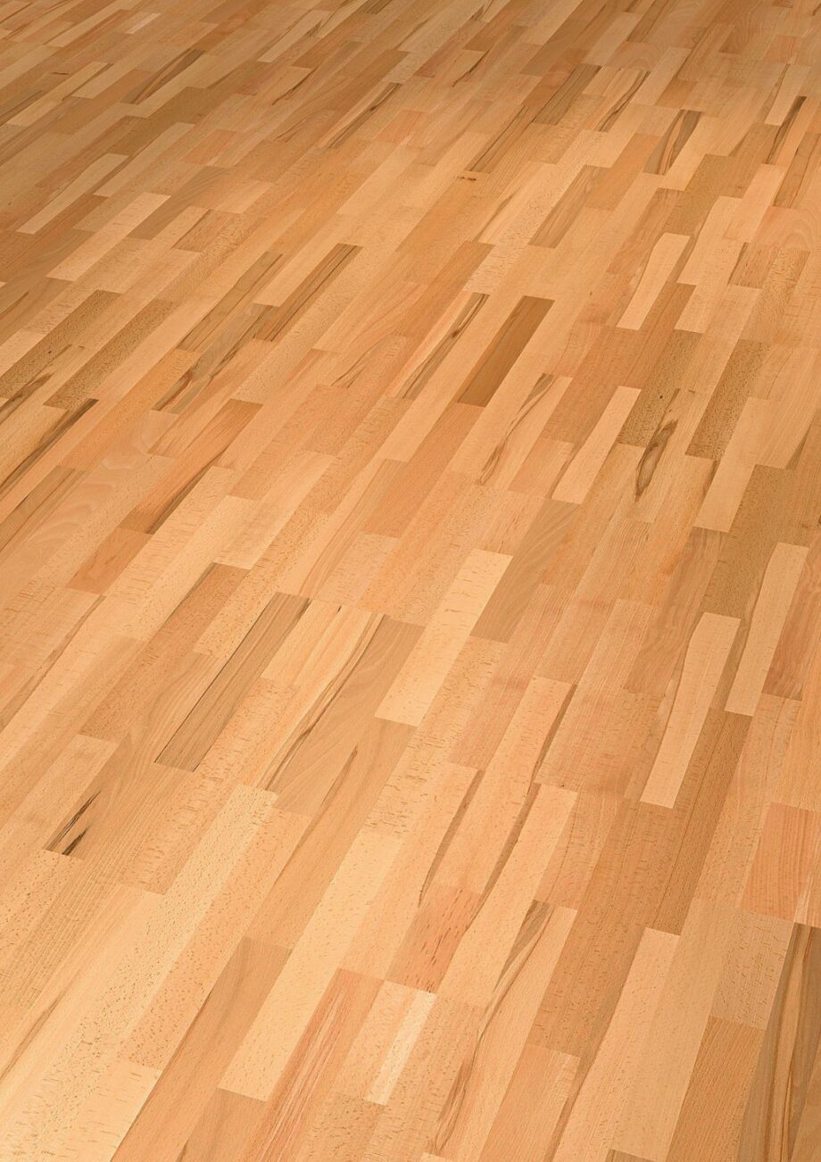 Beech parquet Thede & Witte Euro 3-strip, country, matt lacquered, 3-strip, 2200 x 204 x 14 mm Beech parquet Thede & Witte Euro 3-strip, country, matt lacquered, 3-strip, 2200 x 204 x 14 mm