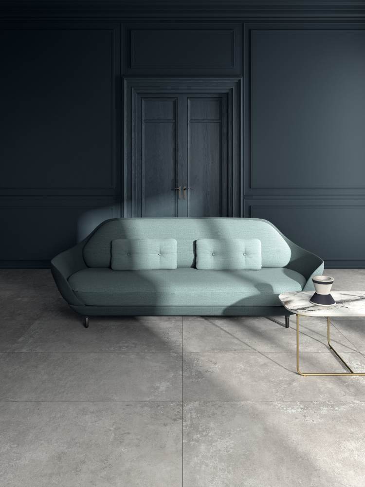 Concrete effect porcelain tile ABK Ghost Grey, 30x60 cm, 8.5 mm, natural matt, slip-resistant R10 – 4