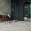 Concrete effect porcelain tile ABK Ghost Sage, 8.5 natural matt, slip-resistant R10 – view 4 Concrete effect porcelain tile ABK Ghost Sage, 60x60 cm, 8.5 mm, natural matt, slip-resistant R10 – 4