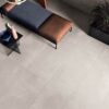 Concrete effect porcelain ABK LAB325 Base Pearl, natural matt, slip-resistant R10 – view 3 Concrete effect porcelain floor tile ABK LAB325 Base Pearl, 80x80 cm, 8.5 mm, natural matt, slip-resistant R10 – 3