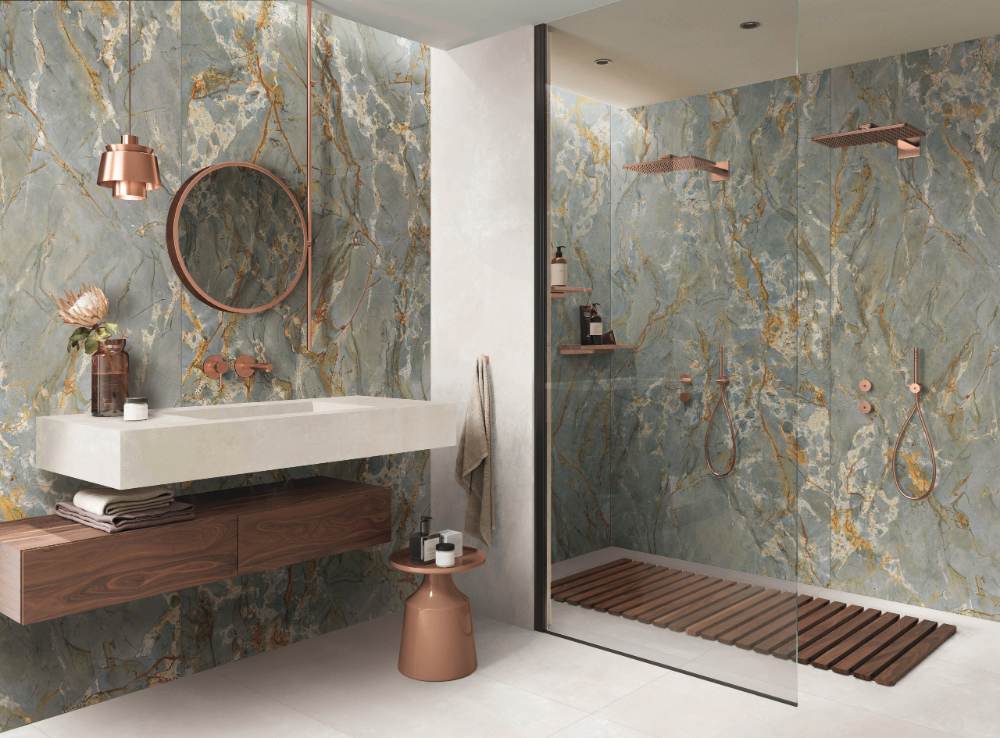 Concrete effect porcelain floor tile ABK LAB325 Base Pearl, 80x80 cm, 8.5 mm, natural matt, slip-resistant R10 – 4