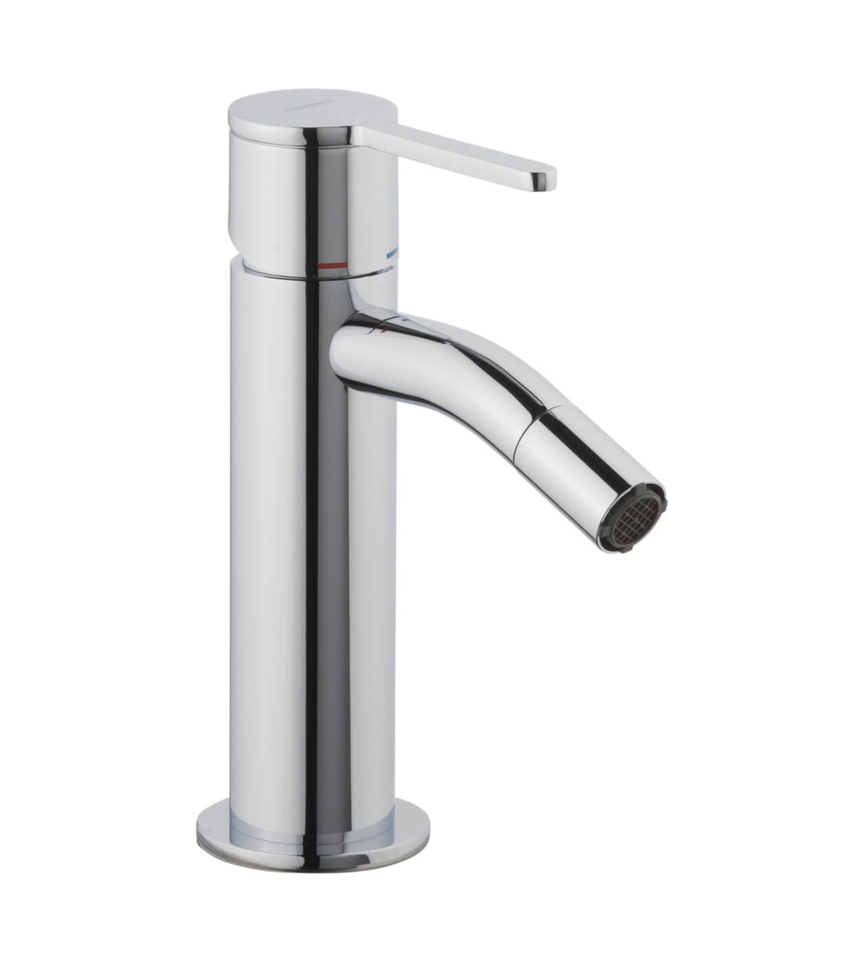 Bidet mixer Emmevi Filobrass 85004 with click-clack waste