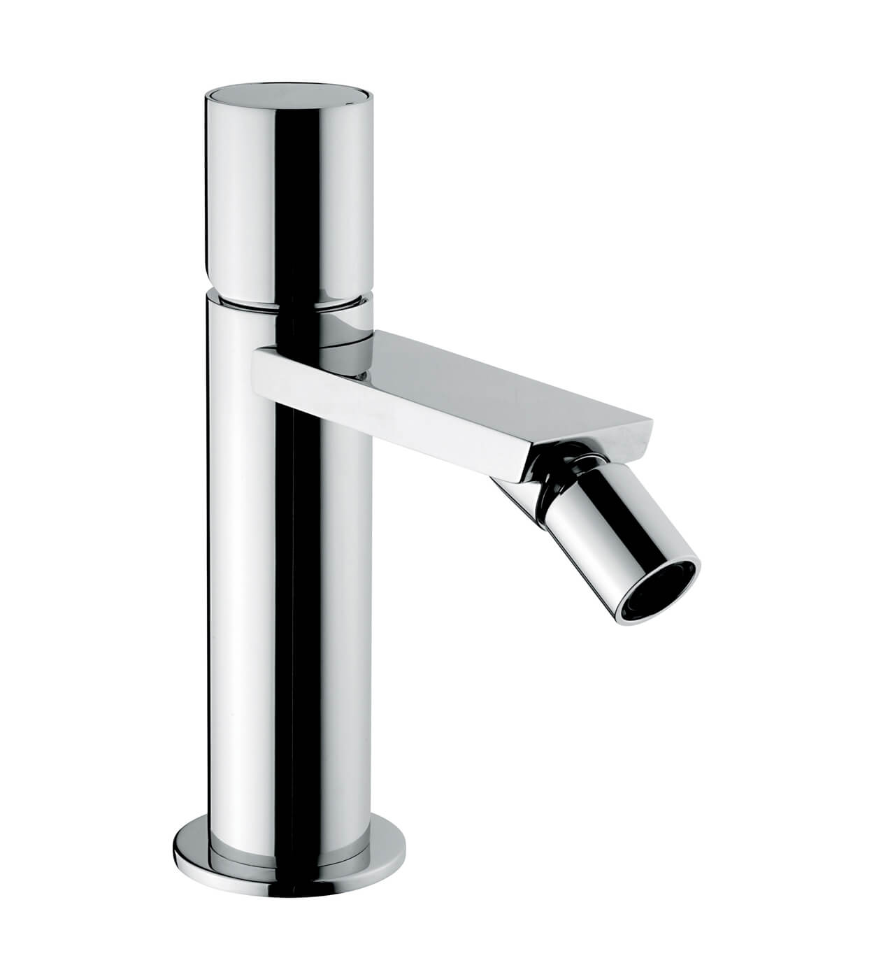 Bidet mixer Emmevi Ade 78004 with click-clack waste