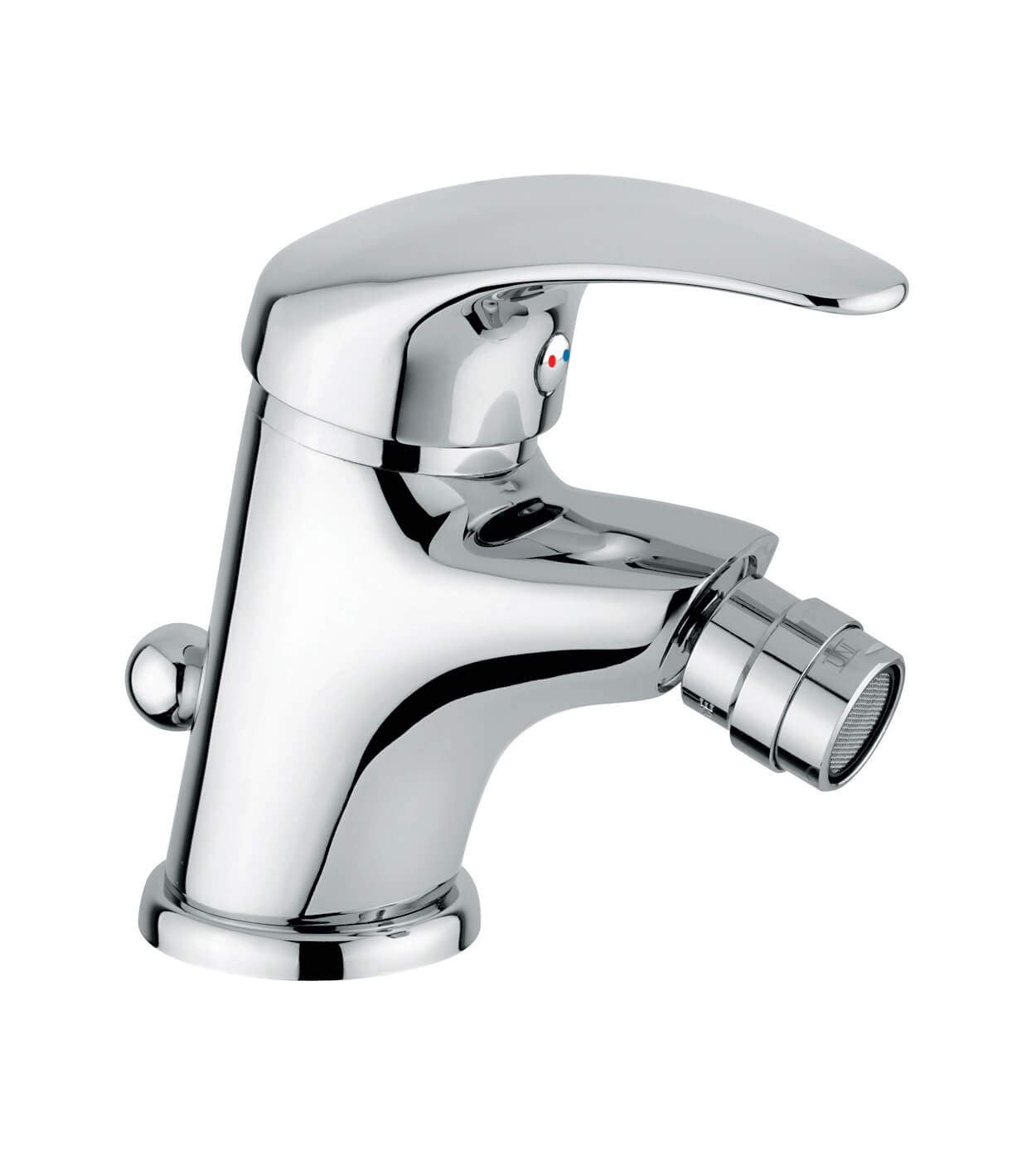 Bidet mixer Emmevi Anubis 7044 with pop-up waste