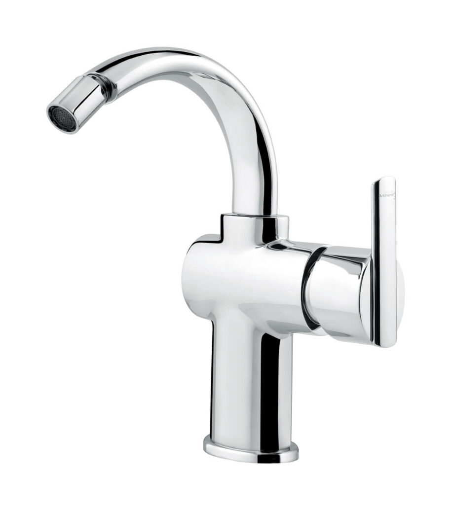 Bidet mixer Emmevi Elly 41074 with click-clack waste, chrome Bidet mixer Emmevi Elly 41074 with click-clack waste