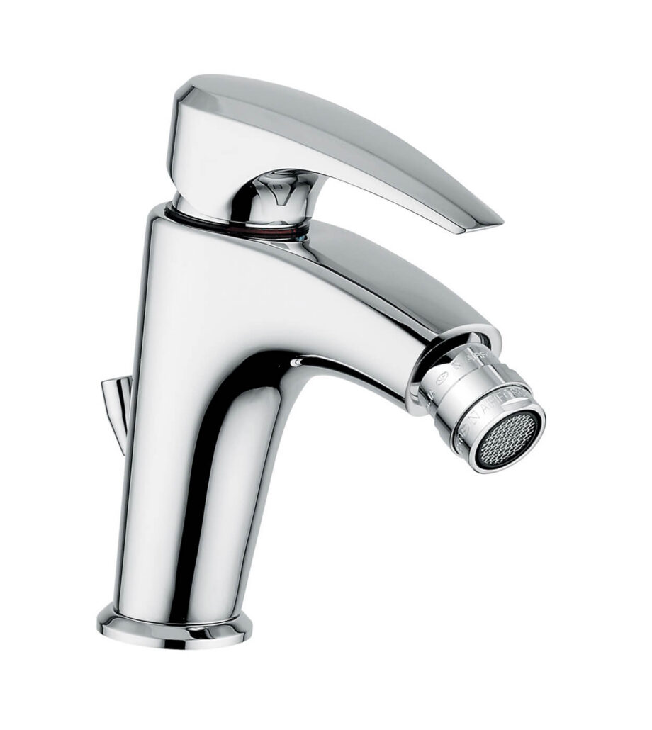 Bidet mixer Emmevi Kalì 75004 with pop-up waste, chrome Bidet mixer Emmevi Kalì 75004 with pop-up waste
