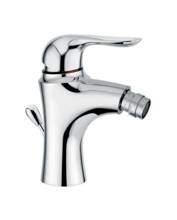 Bidet mixer Emmevi Neco 91004 with pop-up waste