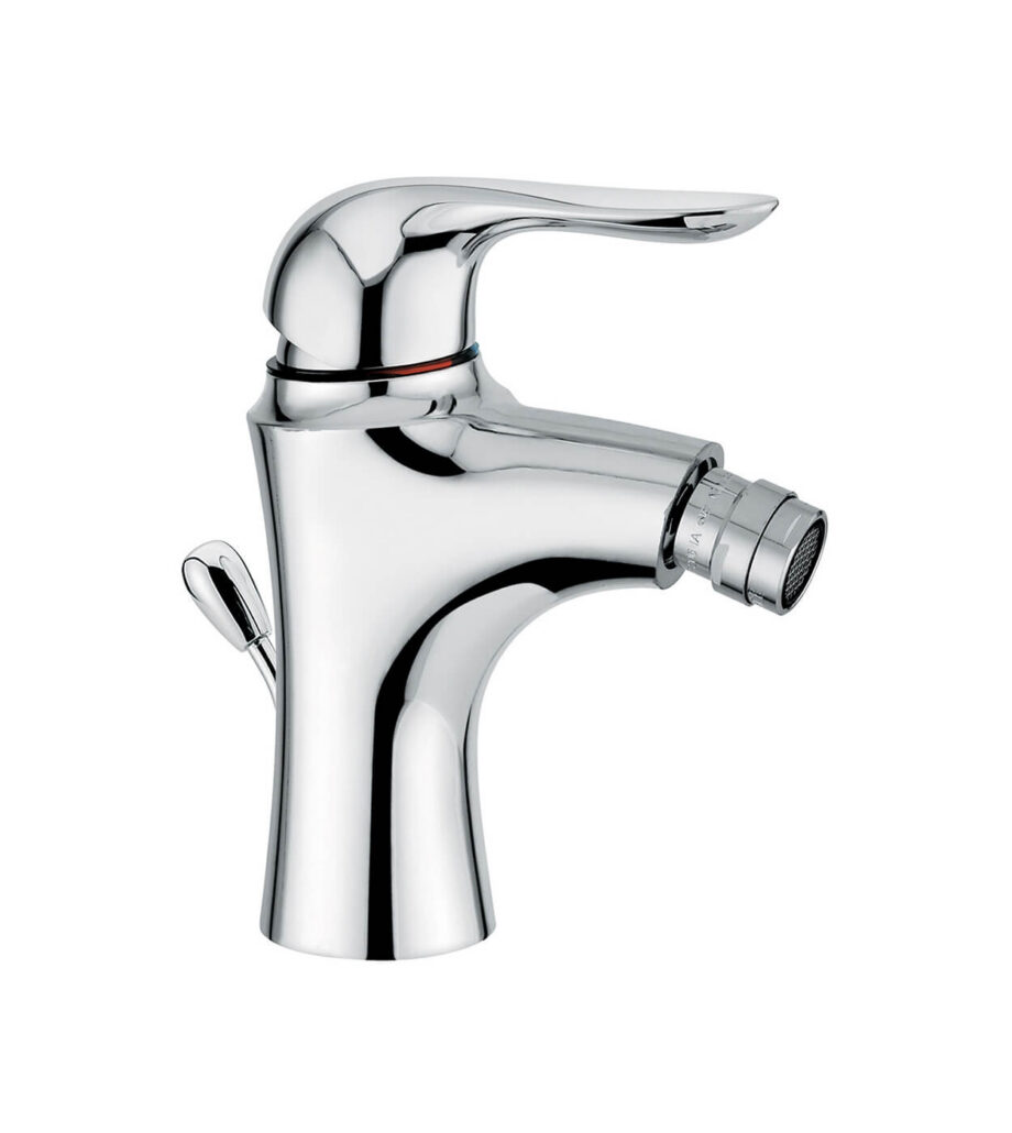 Bidet mixer Emmevi Neco 91004 with pop-up waste, chrome Bidet mixer Emmevi Neco 91004 with pop-up waste