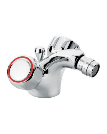 Bidet mixer Emmevi Sole 15014 with pop-up waste