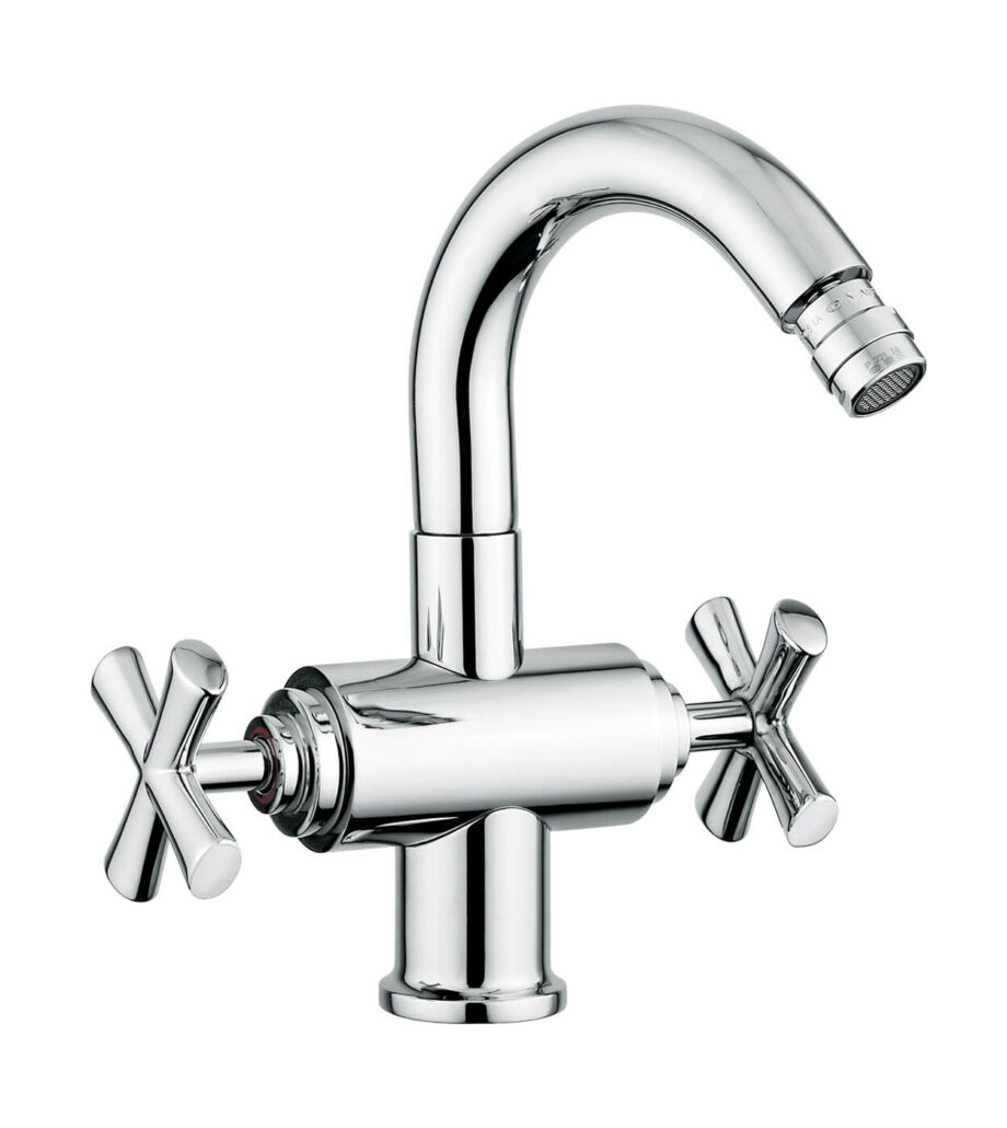 Bidet mixer Emmevi Spirit New 31004 with pop-up waste, chrome Bidet mixer Emmevi Spirit New 31004 with pop-up waste