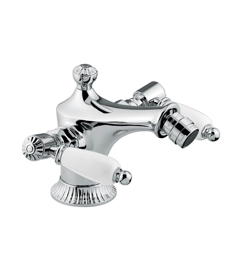 Bidet mixer Emmevi The One Atena 98004 with pop-up waste, chrome, without crystal Bidet mixer Emmevi The One Atena 98004 with pop-up waste