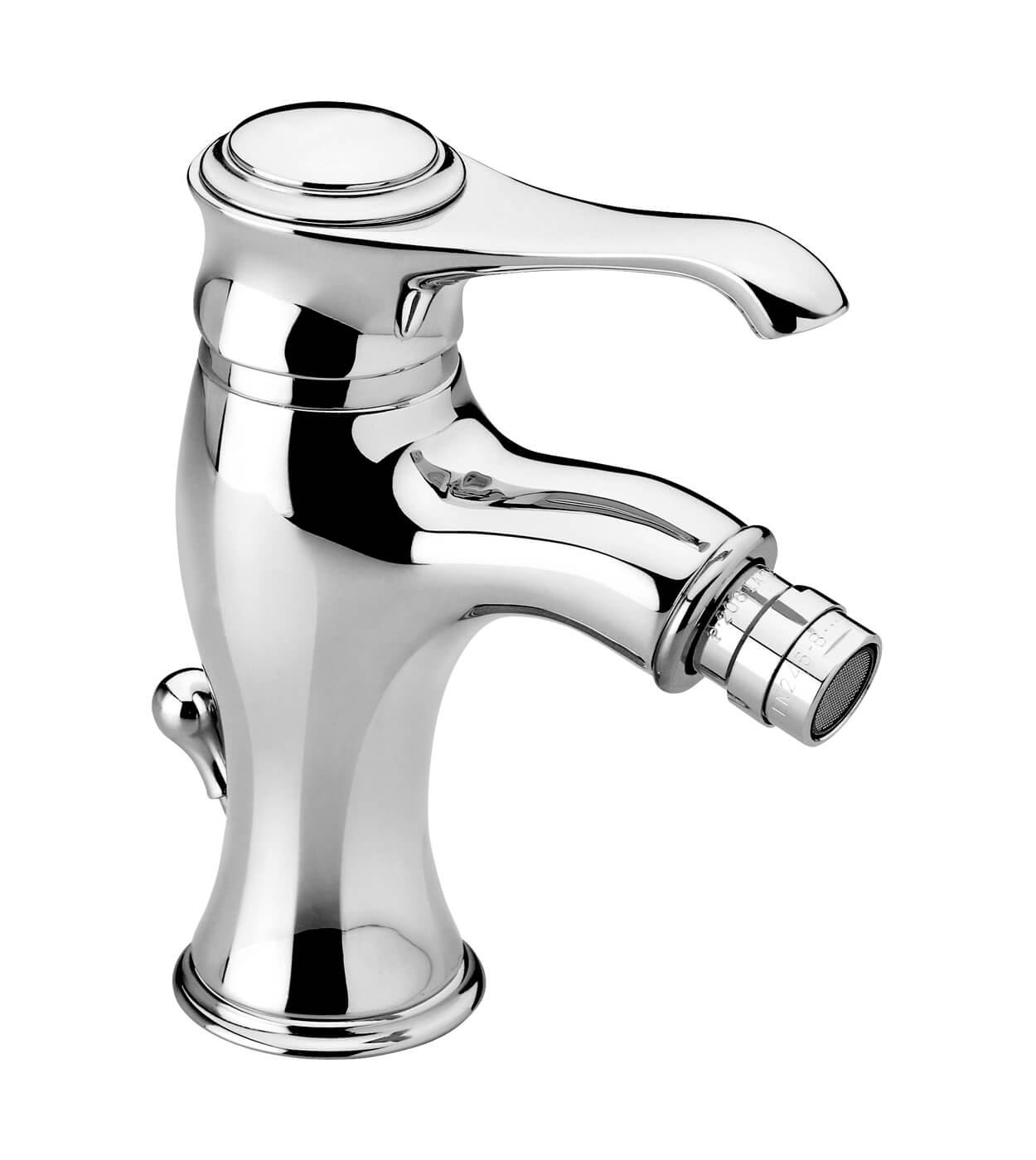 Bidet mixer Emmevi Tiffany 6004 with pop-up waste