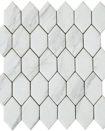 Ceramic mosaic Urban White, 26x28 cm, white