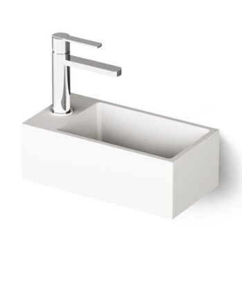 Cloakroom Basin PAA MI D right-hand 40x21 cm