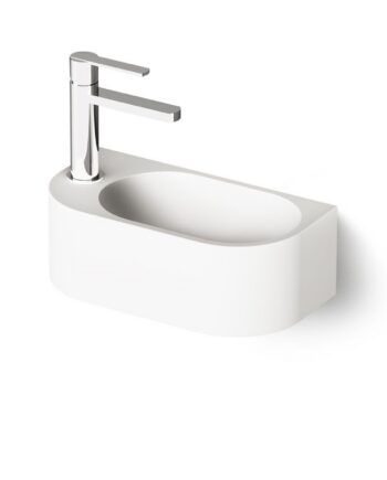 Cloakroom Basin PAA RE D right-hand 40x21 cm