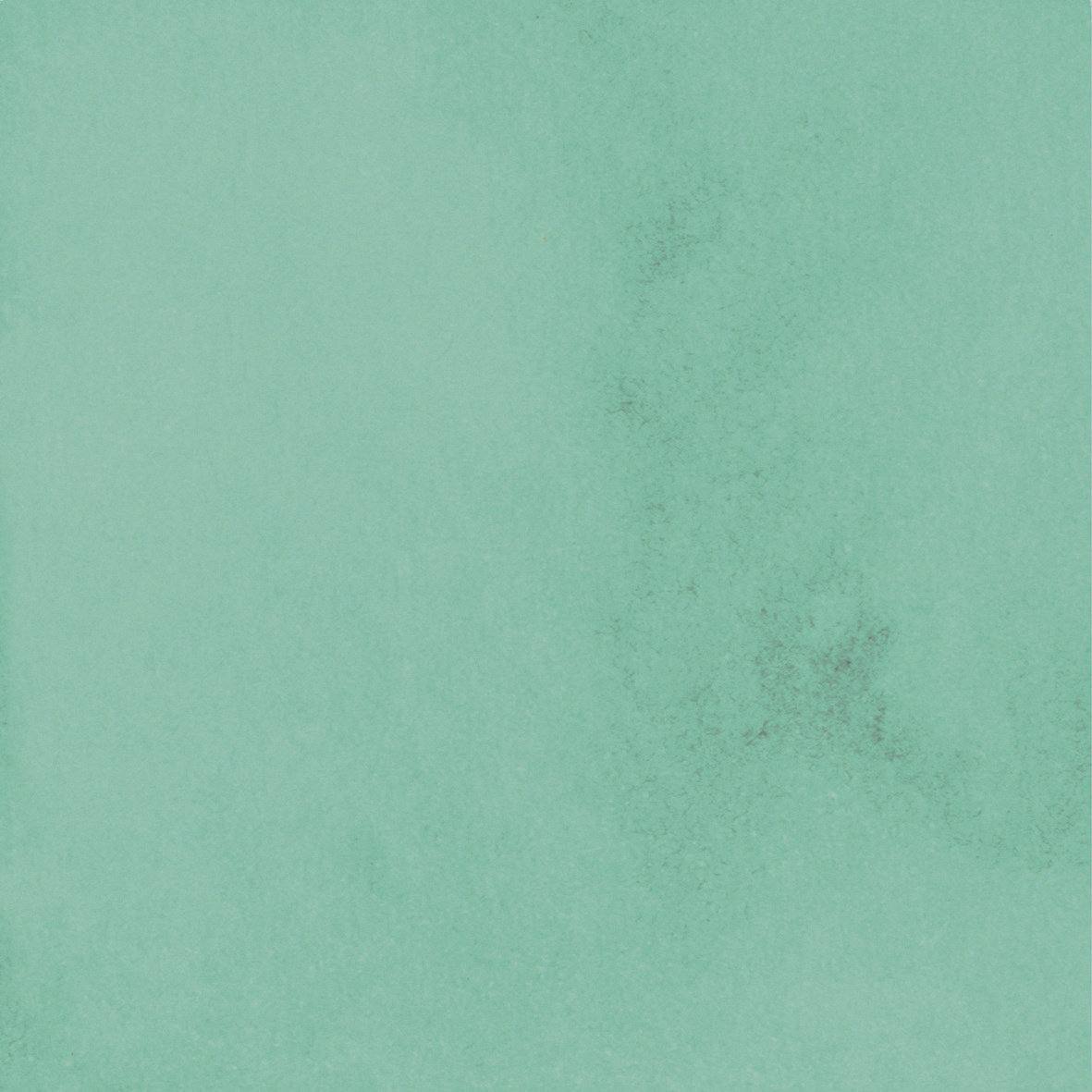 Coloured ceramic wall tile ABK Poetry Colors Sage, 10x10 cm, 8.5 mm, glazed, handcrafted look