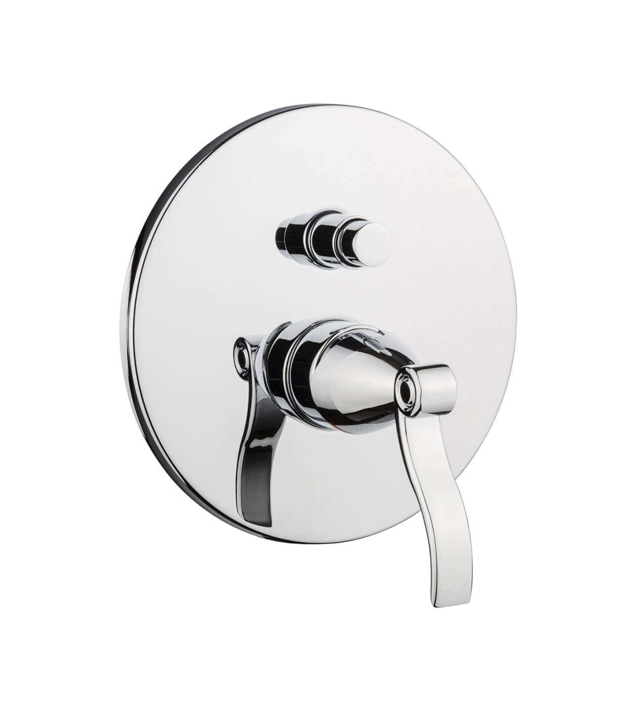 Concealed shower mixer Emmevi Abel 39019, 2 outlets, push-button