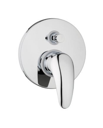 Concealed shower mixer Emmevi Anubis 7019, 2 outlets, push-button