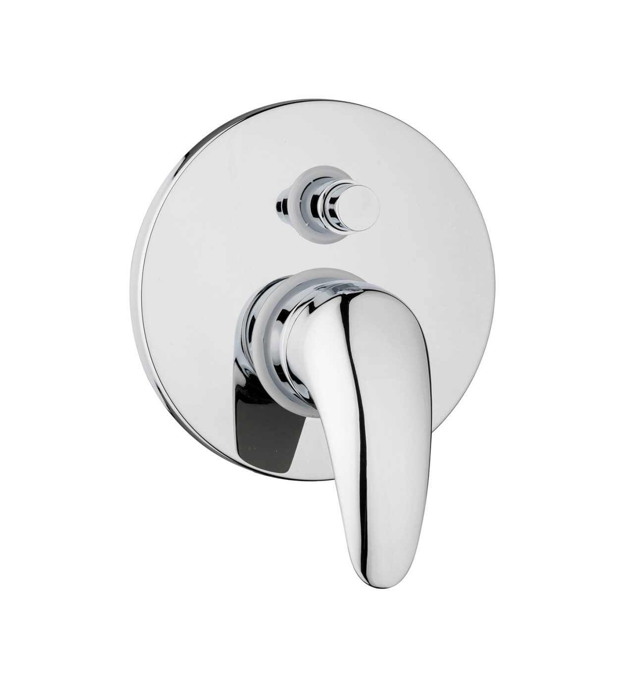 Concealed shower mixer Emmevi Anubis 7019, 2 outlets, push-button