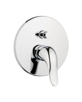 Concealed shower mixer Emmevi Duka 44019, 2 outlets, push-button