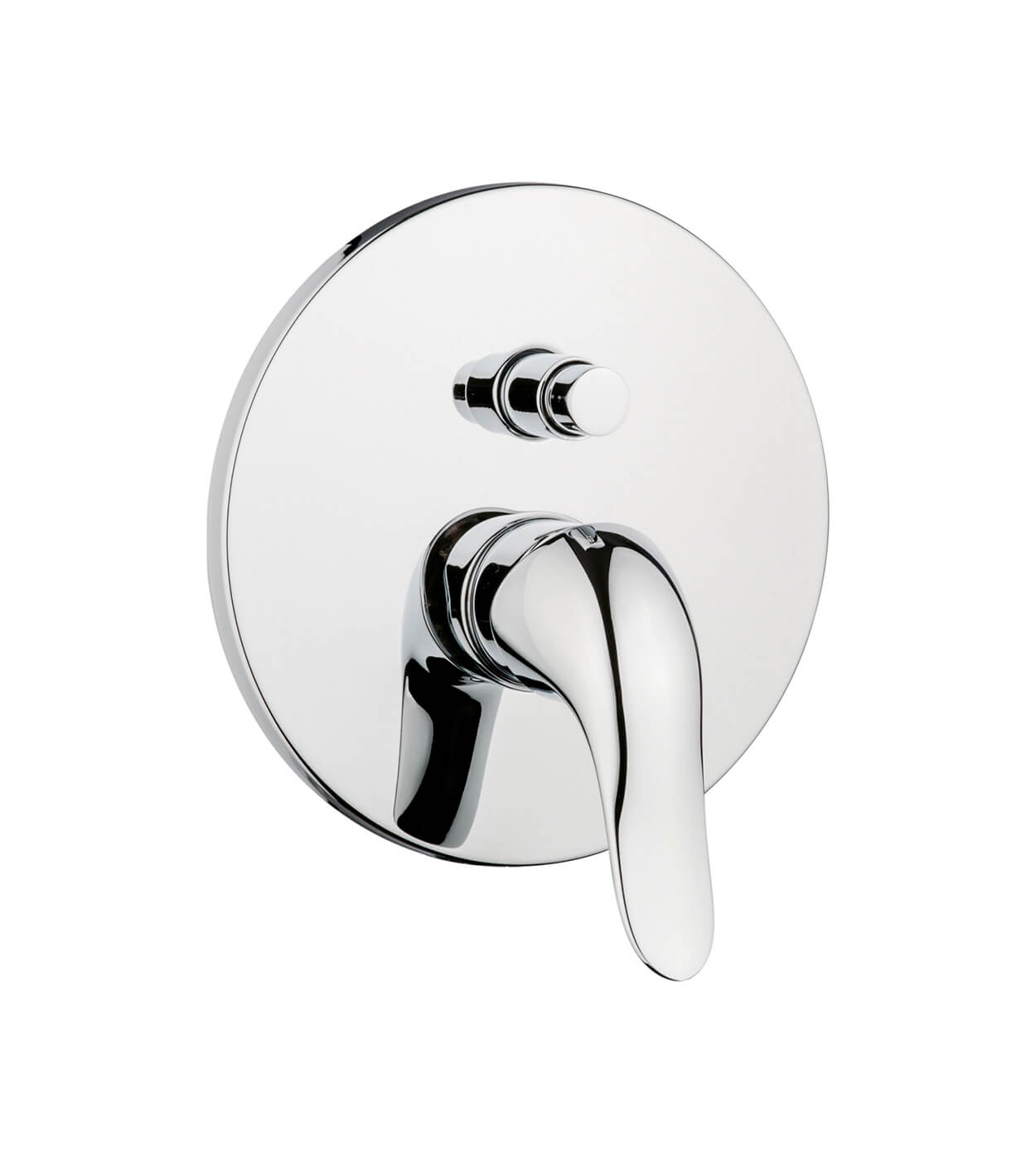 Concealed shower mixer Emmevi Duka 44019, 2 outlets, push-button