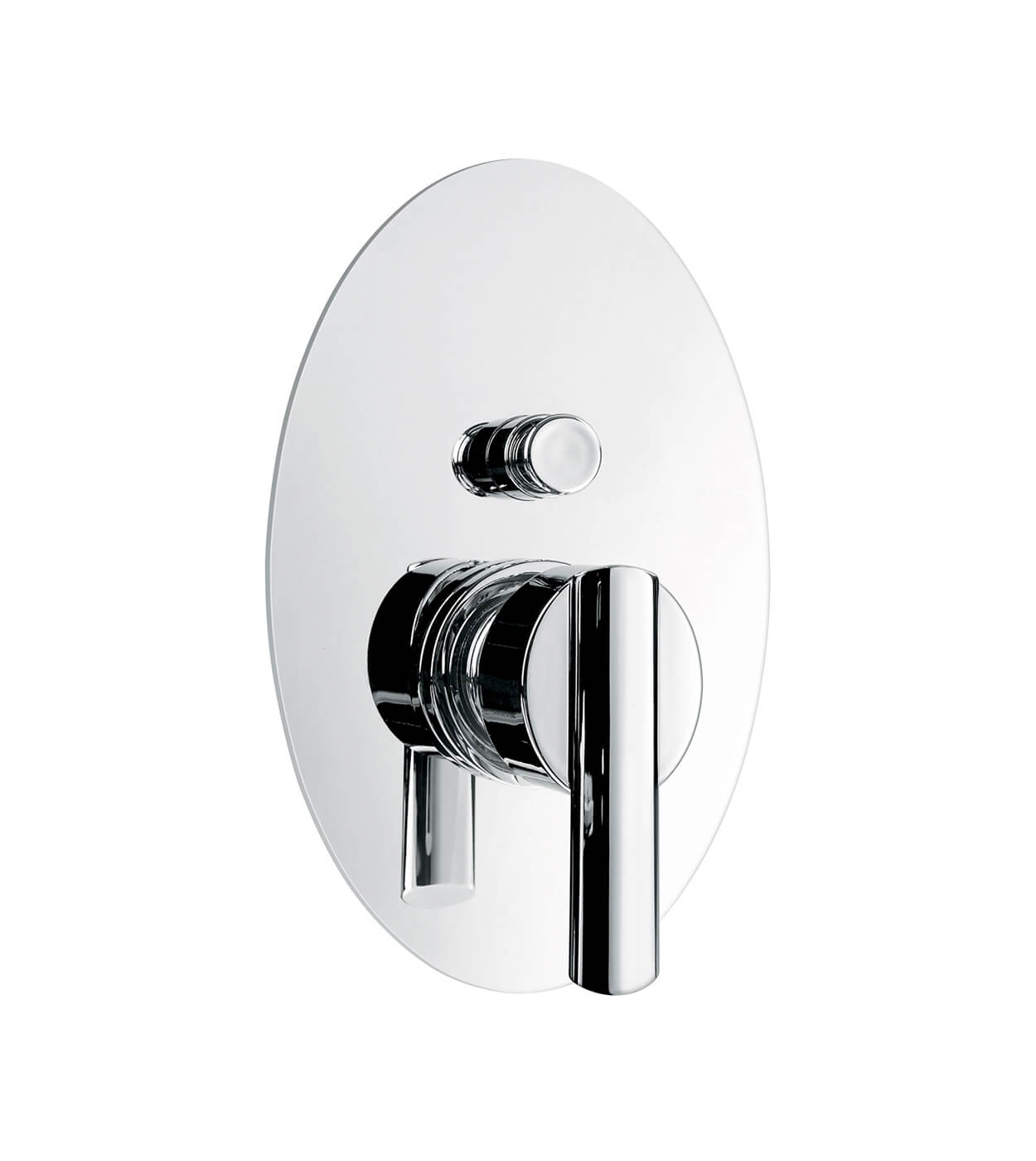 Concealed shower mixer Emmevi Elly 41019, 2 outlets, push-button