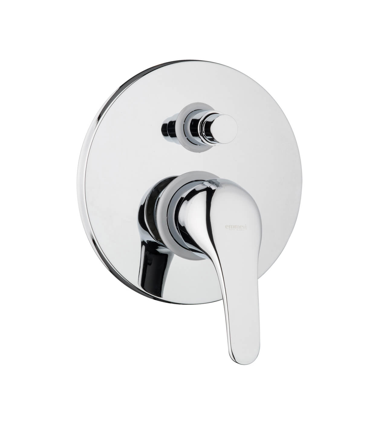 Concealed shower mixer Emmevi Giglio 8019, 2 outlets, push-button