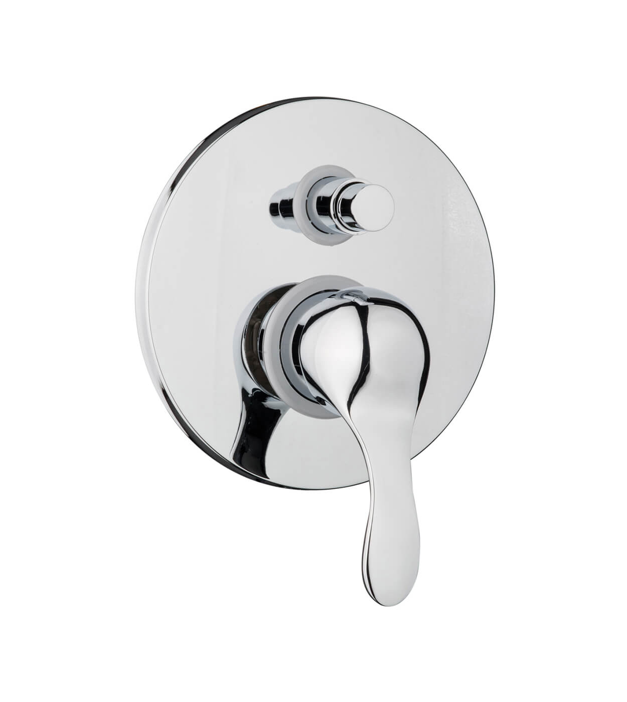 Concealed shower mixer Emmevi Melody 11019, 2 outlets, push-button