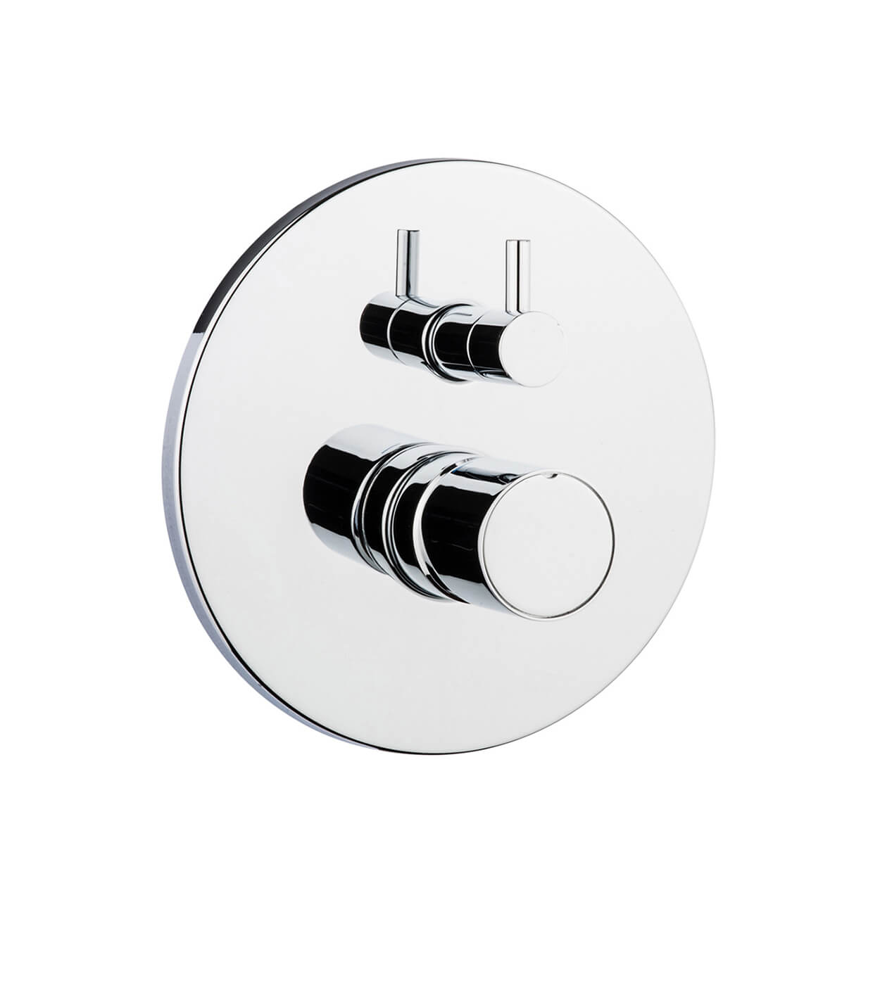 Concealed shower mixer Emmevi Minù 83019CER, 2 outlets, diverter cartridge
